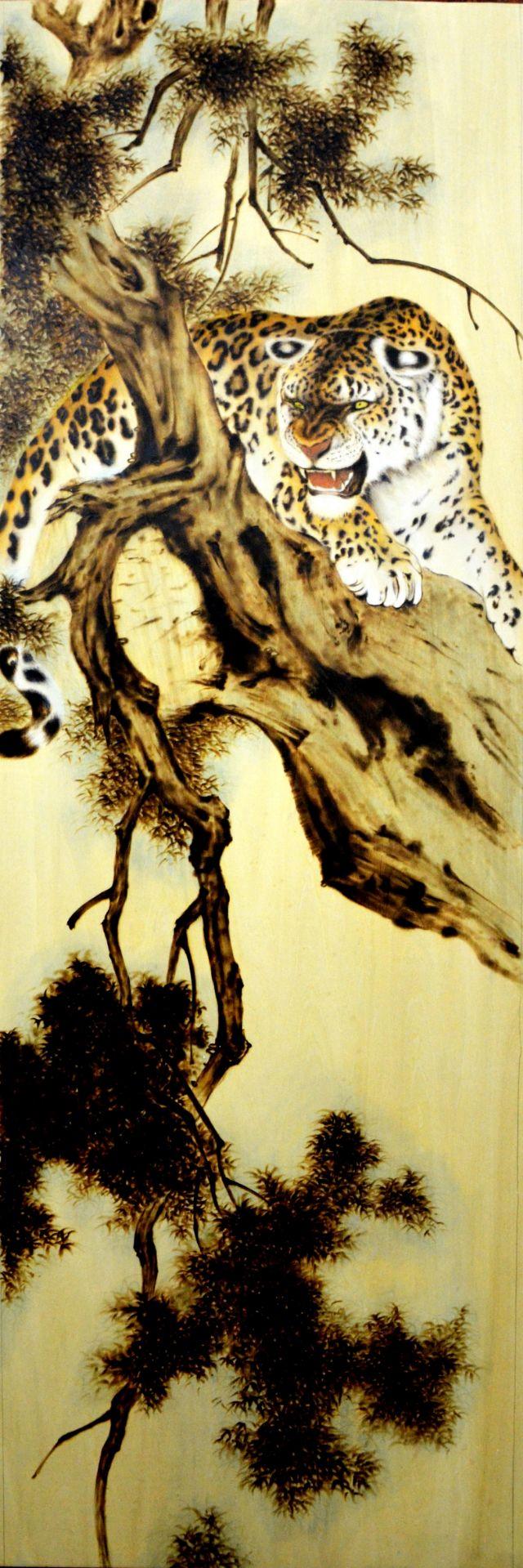 科技与艺术融合重塑生活想象,最新烙画图片展示