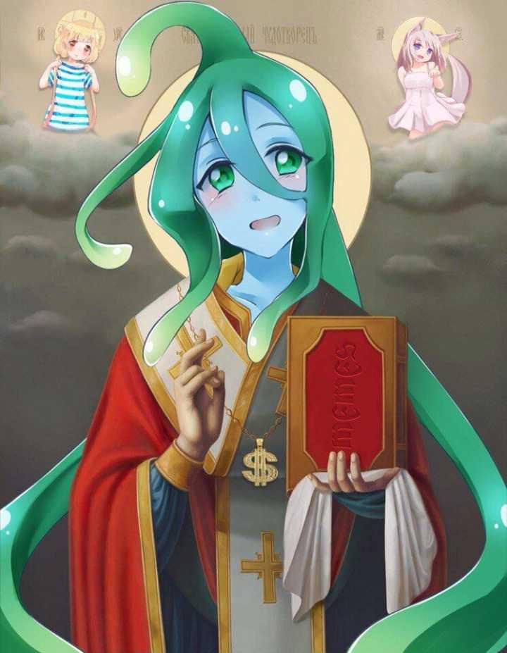 动漫画像，自然美景的轻松之旅