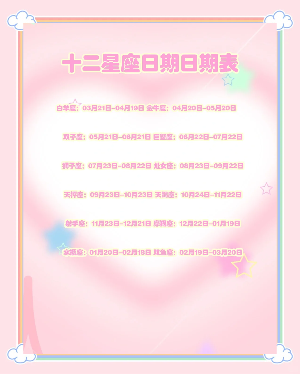 星座奇缘揭秘,最新星座表探索与小巷深处的神秘故事